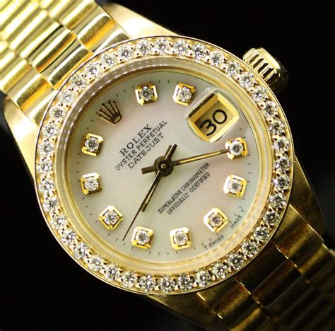 ladies gold presidential rolex diamond jubilee watch|rolex lady datejust for sale.